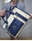 Bolso Tote Polo Club Beige Y Azul - Imagen 1