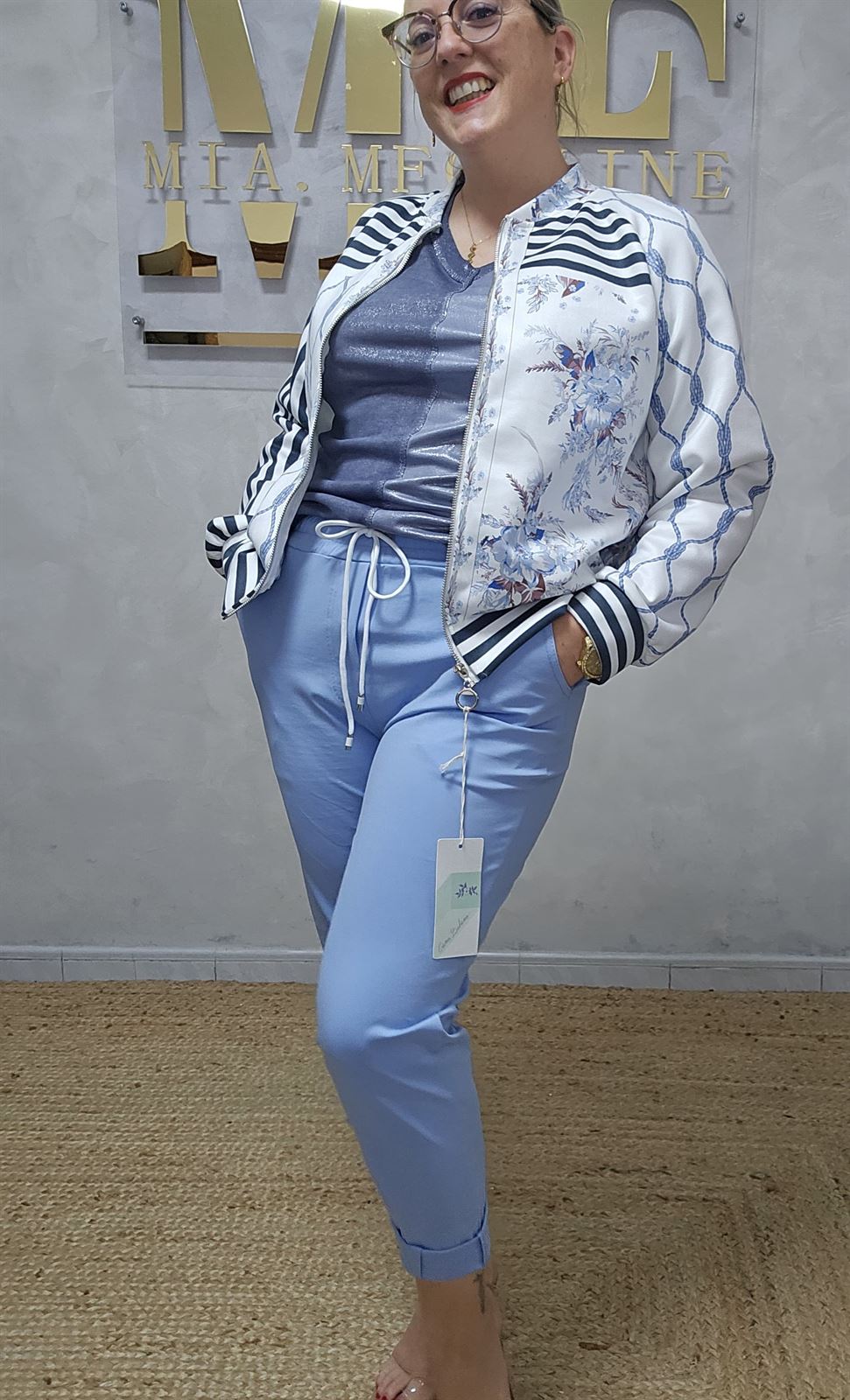 Bomber Estampada - Imagen 5