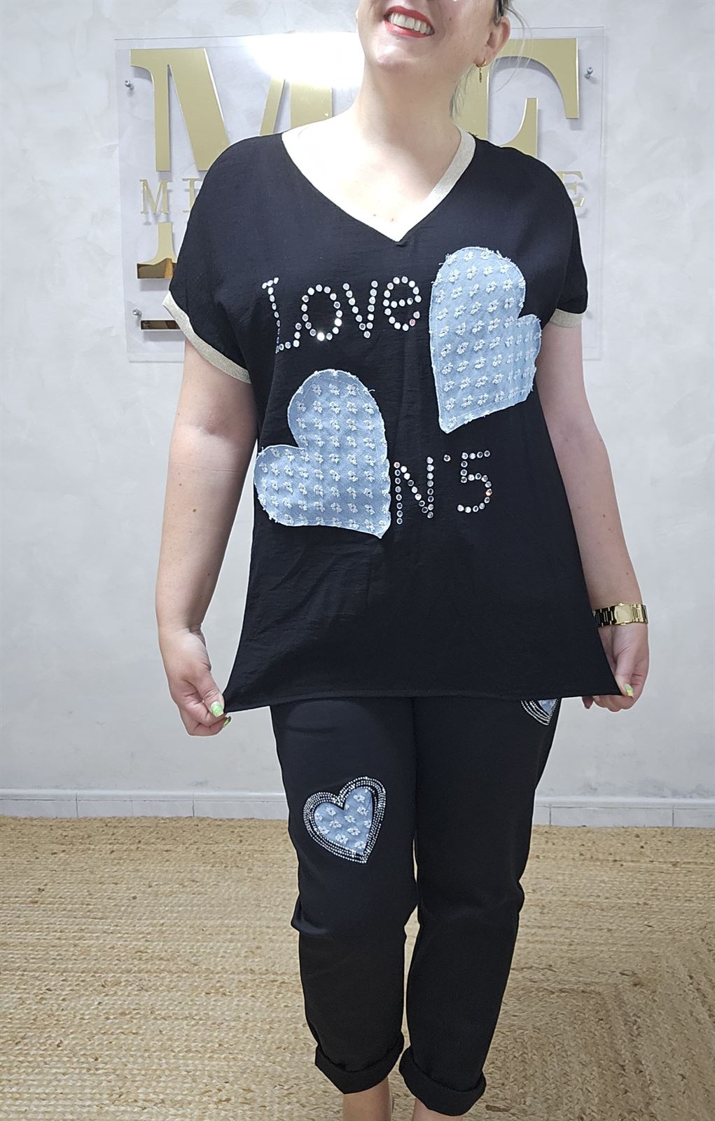Camisela Love N°5 - Imagen 2