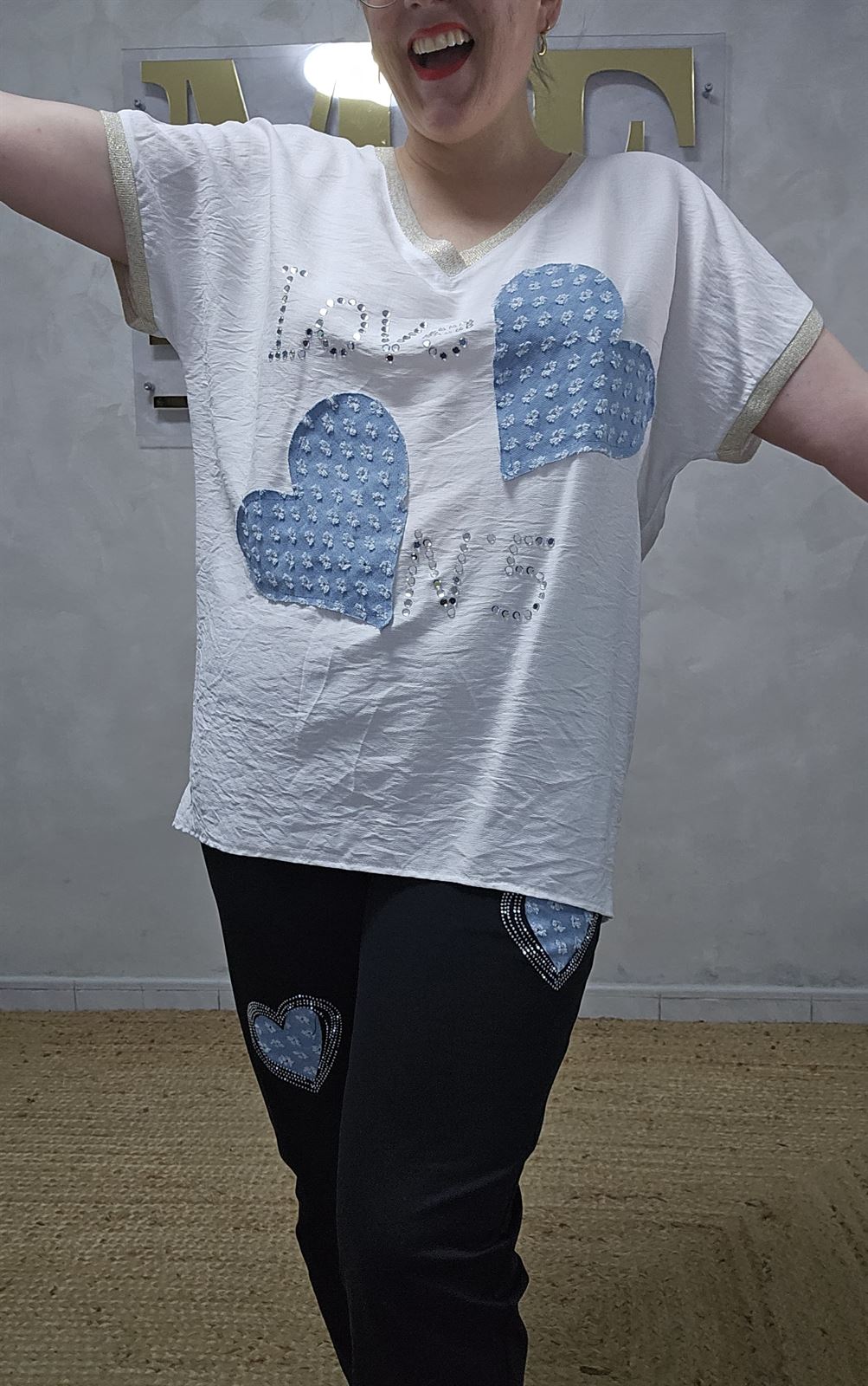 Camisela Love N°5 - Imagen 4