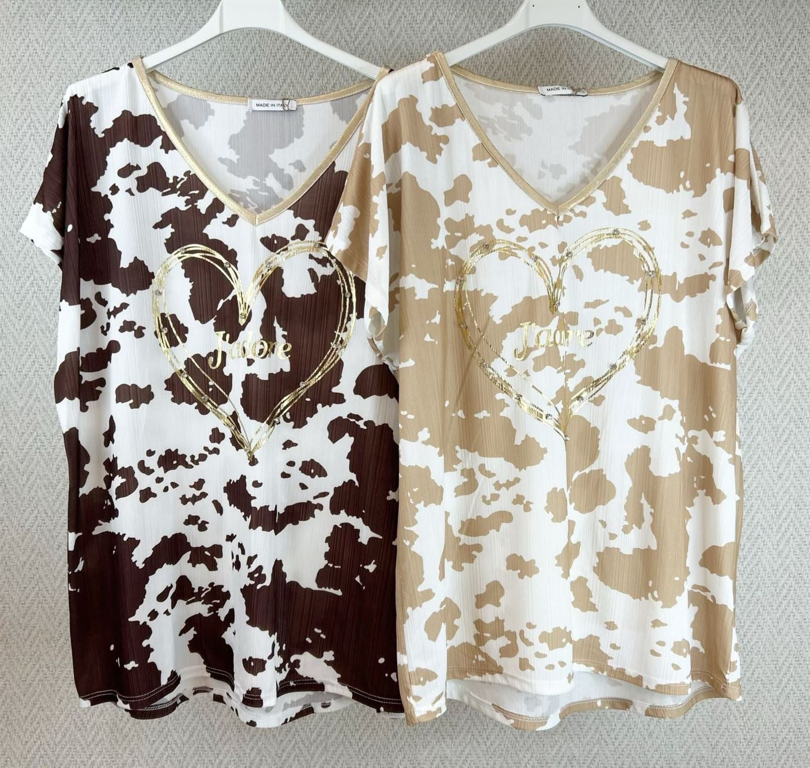 Camiseta Cow Jadore - Imagen 5