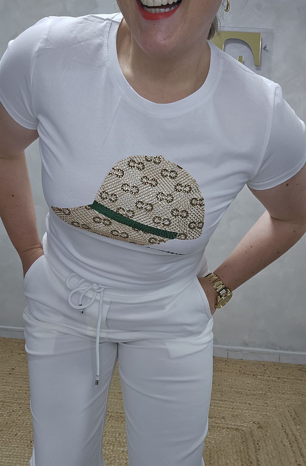 Camiseta Gorra Brillos - Imagen 3