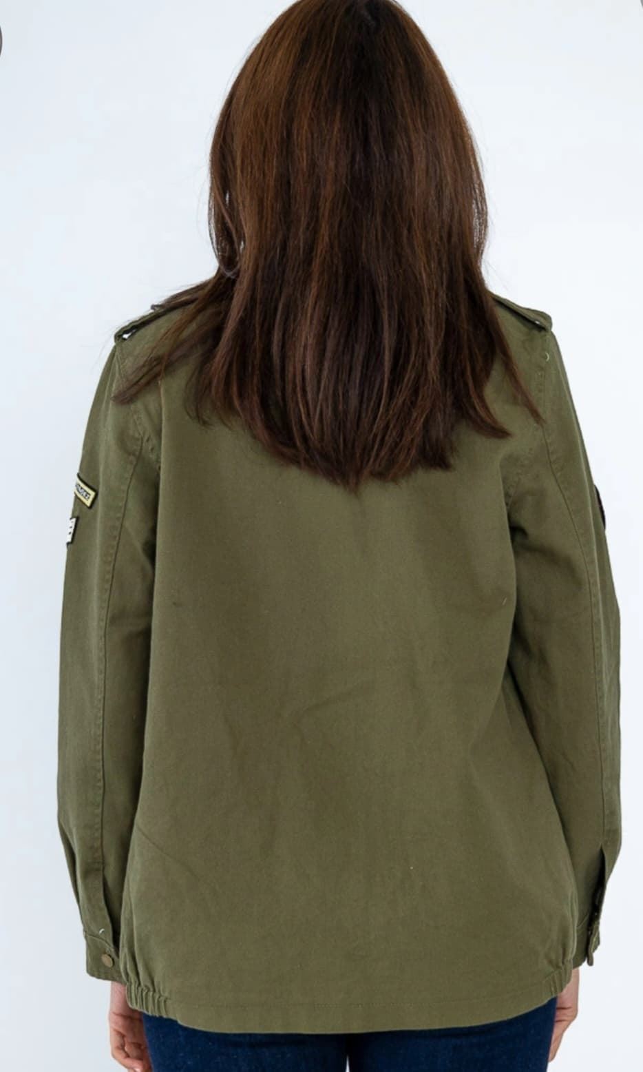 Chaqueta Militar Con Escudo y Placa - Imagen 9