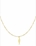 Collar Con Dije De Pez - Dorado Acero Inoxidable - Imagen 2