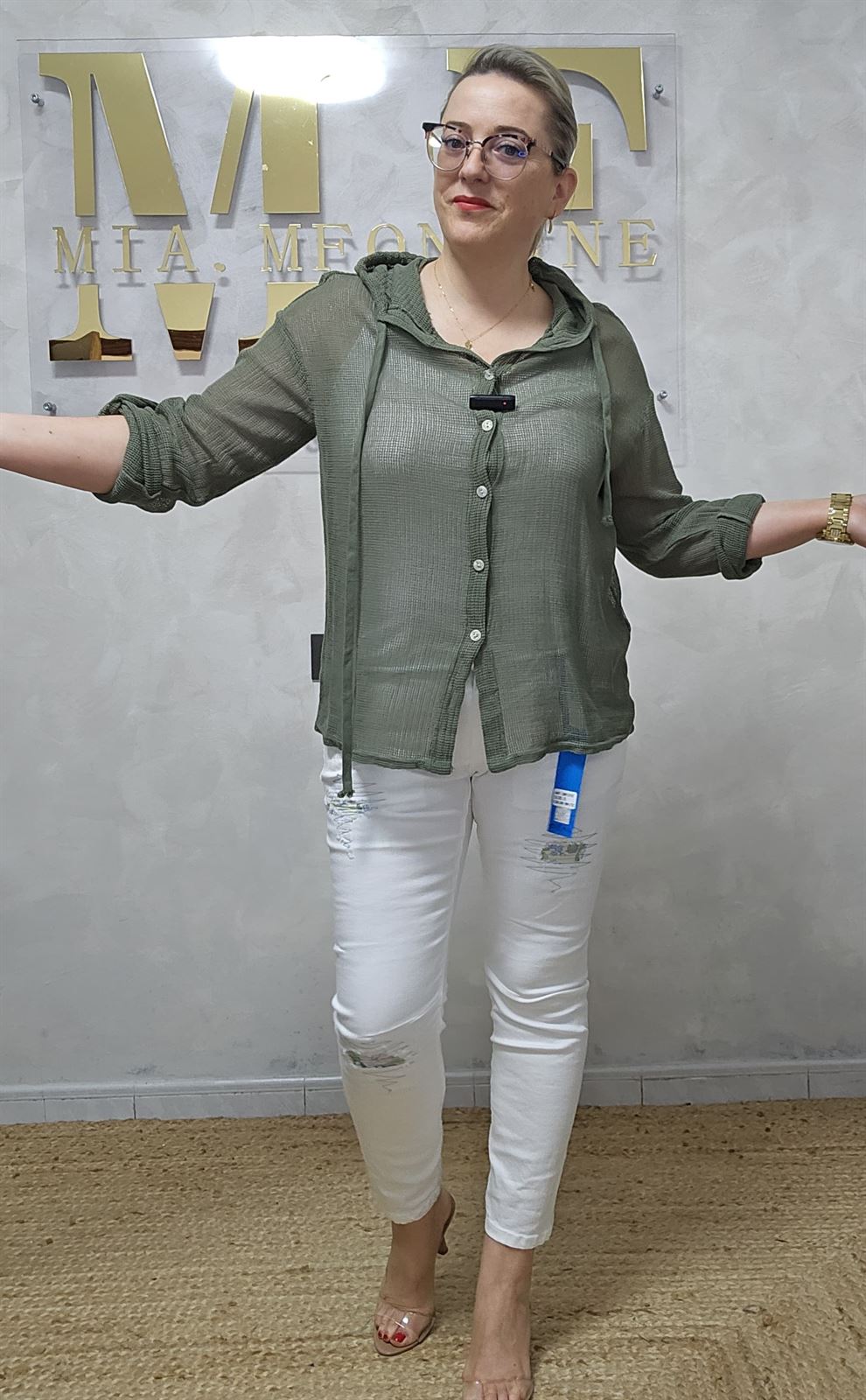 Conjunto Camisa Y Top - Imagen 1