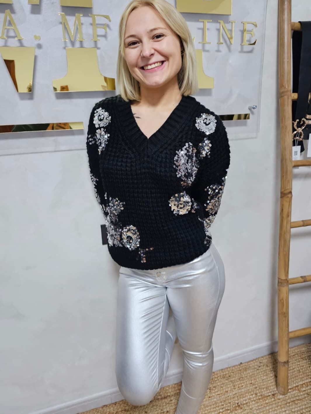 Jeans Gloria Metalizado - Imagen 2