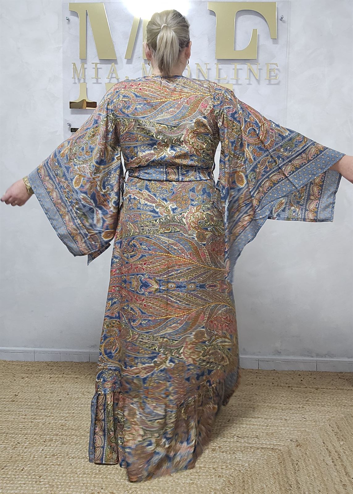 Kimono largo Estampado - Imagen 2