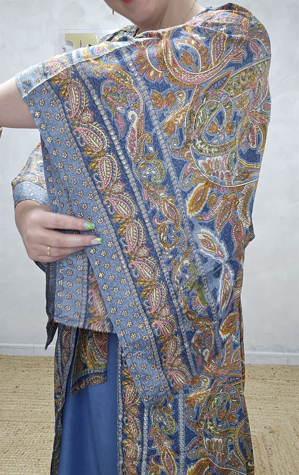 Kimono largo Estampado - Imagen 3