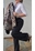 Pantalón De Vestir Cintura Elástica - Imagen 2