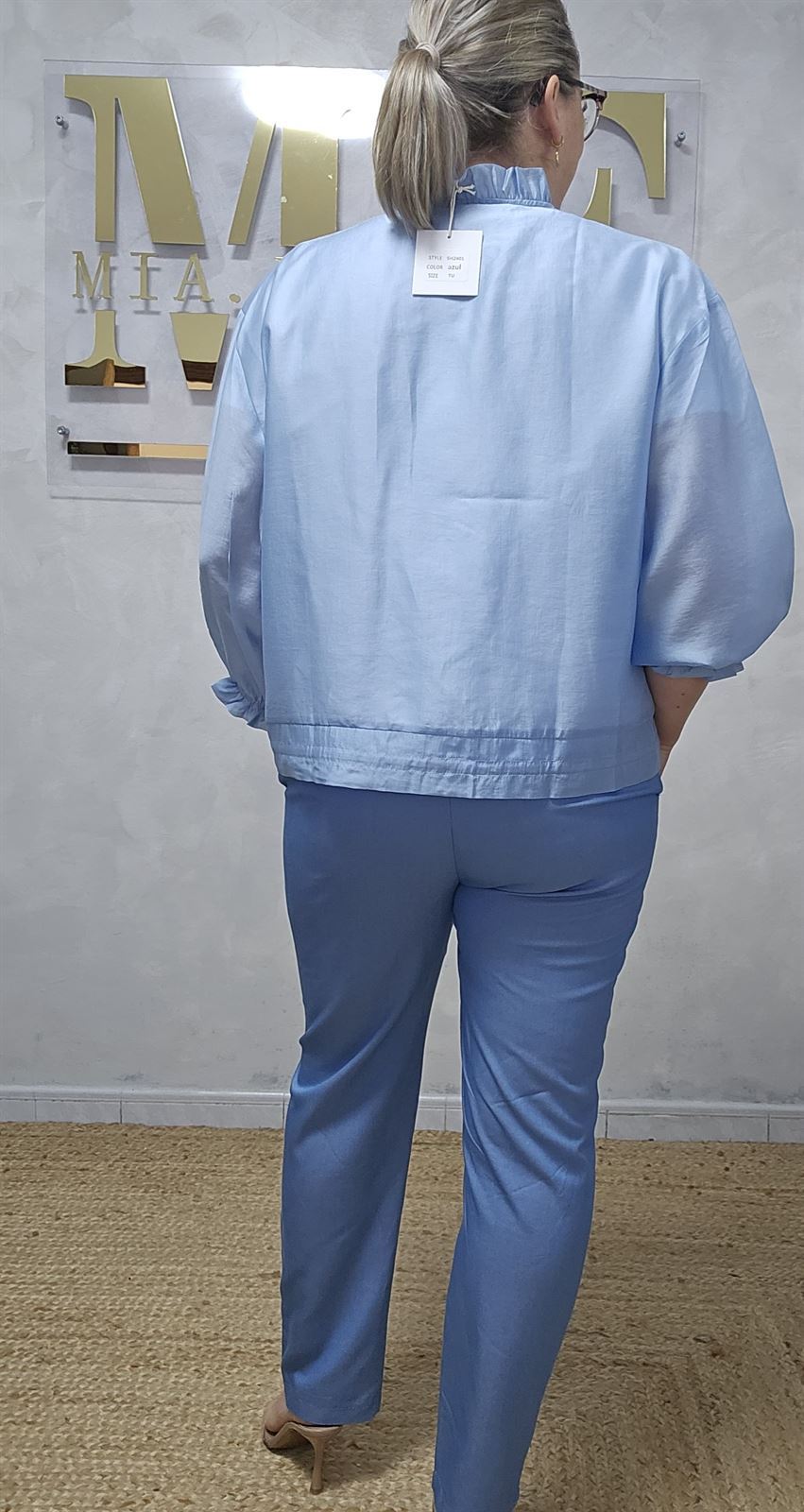 Pantalón Jogger Azul Tejano - Imagen 5