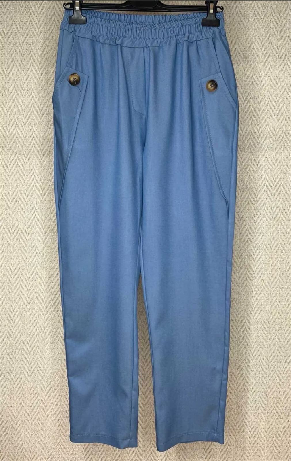 Pantalón Jogger Azul Tejano - Imagen 6