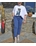 Pantalón Jogger Elástico Azul - Imagen 1
