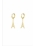 Pendientes Eiffel - Oro Acero Inoxidable - Imagen 2
