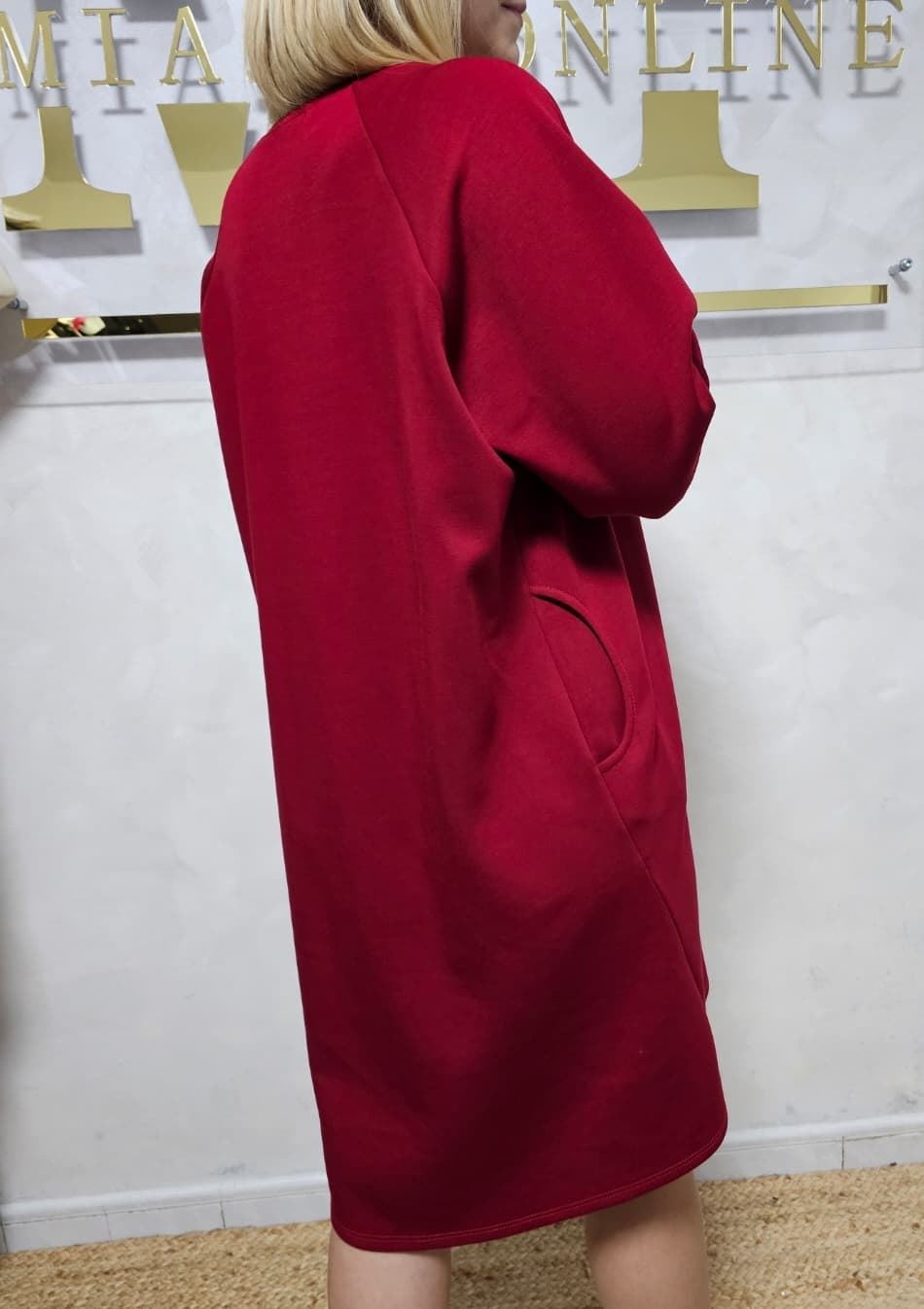 Vestido Sudadera Con Bolsillos - Imagen 2
